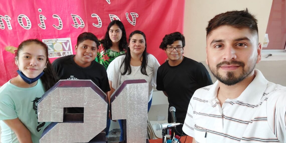 Cierre de año de la Radio escolar 88.7 somos voz del Colegio Jorge W Abalos