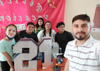 Cierre de año de la Radio escolar 88.7 somos voz del Colegio Jorge W Abalos