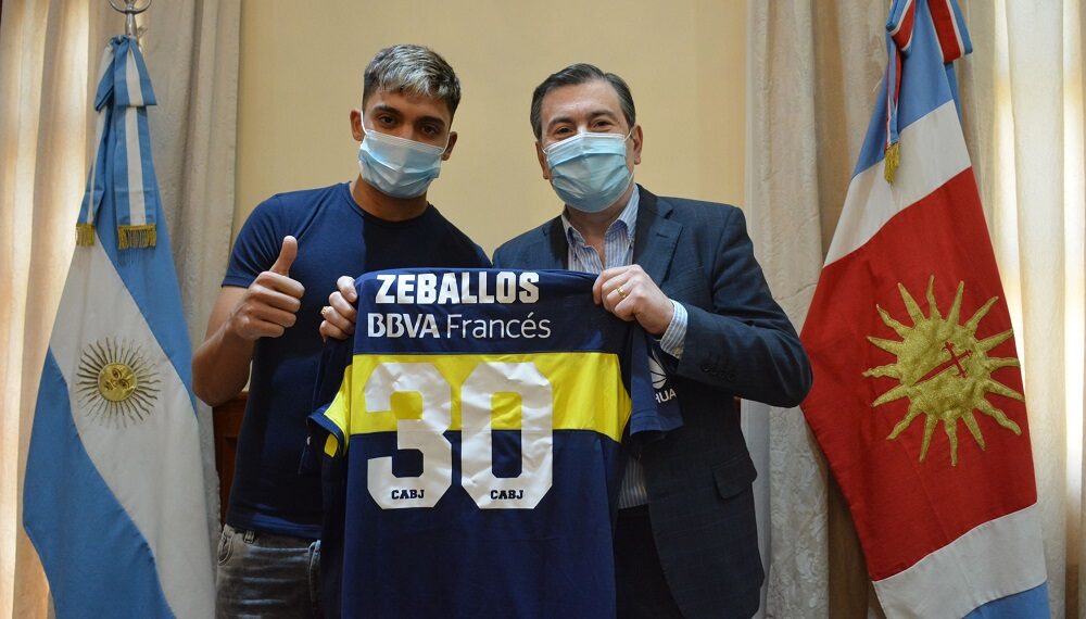 Exequiel Zeballos visitó al Gobernador Zamora