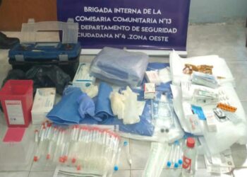 Recuperan insumos para detectar COVID que le robaron a una empleada de Salud