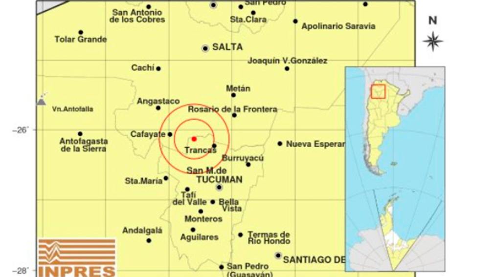 Un fuerte temblor sacudió la mañana de los santiagueños
