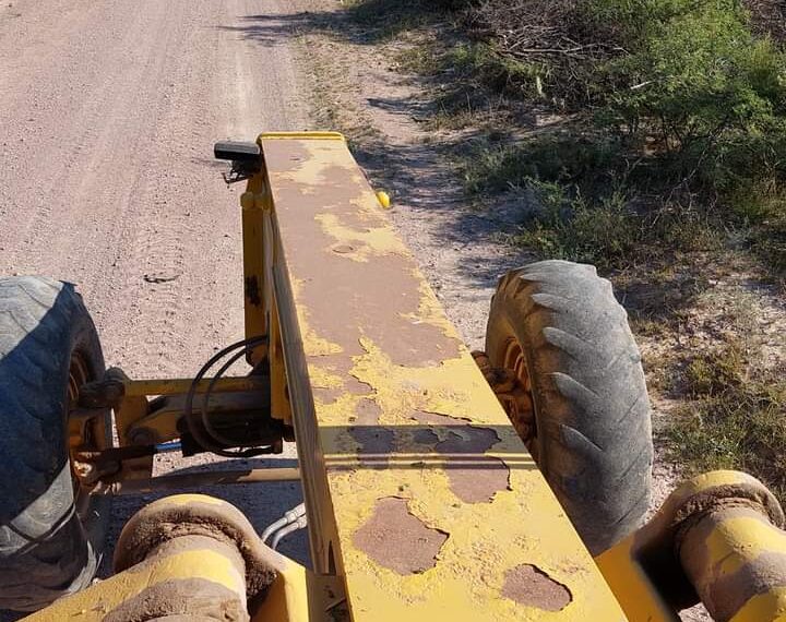 Municipalidad de Los Telares trabaja en arreglos de caminos vecinales