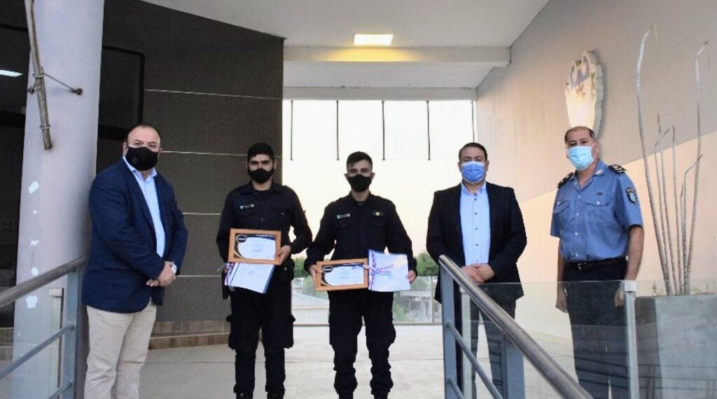 Reconocieron a Policías Santiagueños por la salvar la vida de un niño