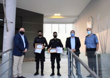 Reconocieron a Policías Santiagueños por la salvar la vida de un niño