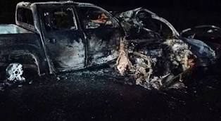 CORDOBA: En un siniestro vial murió una familia entera en un choque y posterior incendio