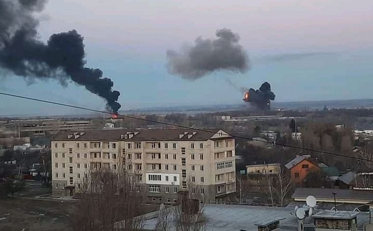 Rusia bombardea a Ucrania: el mundo en máxima tensión