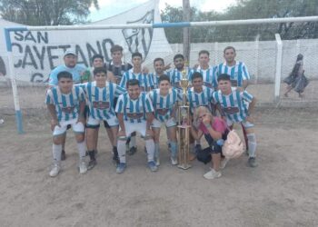 El Club Atlético Telares campeón en San Cayetano de Garza