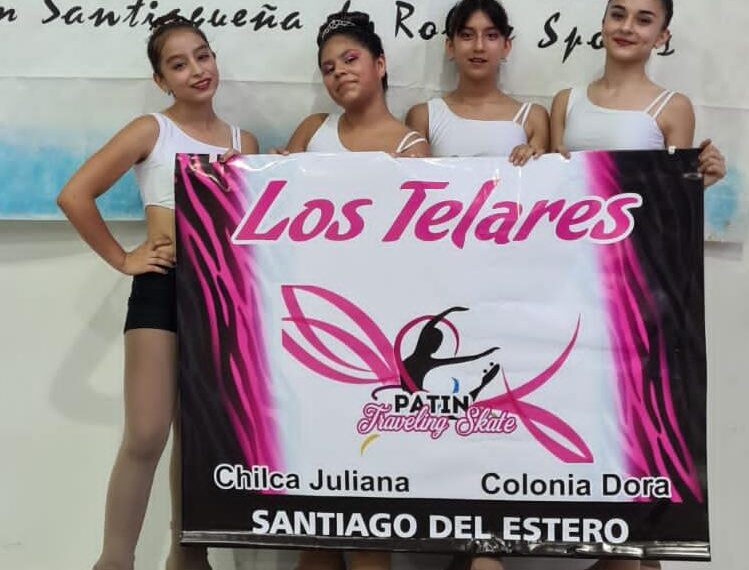Patinadoras de Escuela de Patín Traveling Skate de Los Telares formarán parte del seleccionado Santiagueño de patín