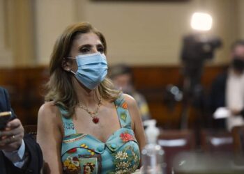 Claudia Ledesma Abdala de Zamora en sus redes sociales realizó un mensaje en la día Internacional de la mujer