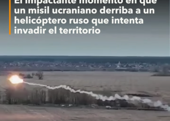 UN MISIL UCRANIANO DERRIBO UN HELICÓPTERO RUSO