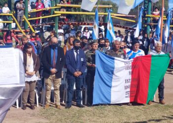 Los Telares: acto conmemorativo por los 40 años de la Guerra de Malvinas
