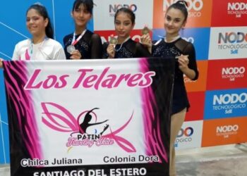 Destacada fue la participación de la escuela de patín de Los Telares en el torneo provincial.
