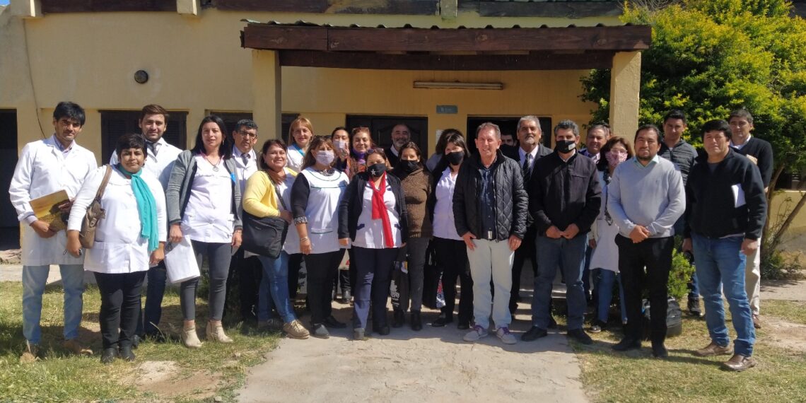Reunión entre el coordinador provincial a cargo del Censo 2022, La Municipalidad de Los Telares, Comisiones Municipales y Establecimiento educativos.