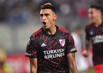 Con gol de Matías Suárez, River le ganó 1-0 a Alianza Lima en su debut
