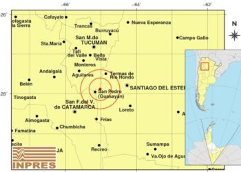 Hubo un fuerte sismo de 5.3º en Santiago del Estero