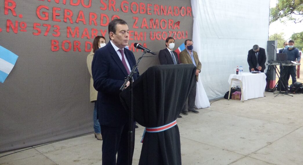 El Gobernador de la provincia visito el Pje Bordo Pampa Dpto Salavina