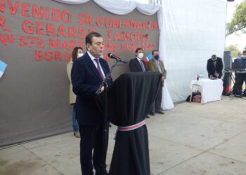El Gobernador de la provincia visito el Pje Bordo Pampa Dpto Salavina