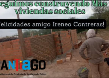 Villa Salavina sigue apostando a la construcción de viviendas sociales