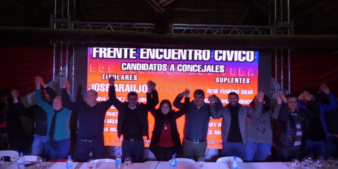 El Frente Encuentro Cívico presentó la candidatura de la Prof. Nora Roldán a Intendente de Los Telares