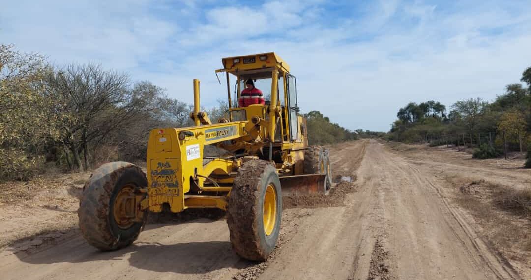 La Municipalidad de Los Telares Trabaja en mejoramientos de caminos