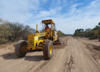 La Municipalidad de Los Telares Trabaja en mejoramientos de caminos