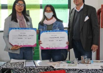 Alumnos del EDJA del colegio secundario Jorge Washington Abalos participaron de la feria de ciencia y tecnología en sumanpa