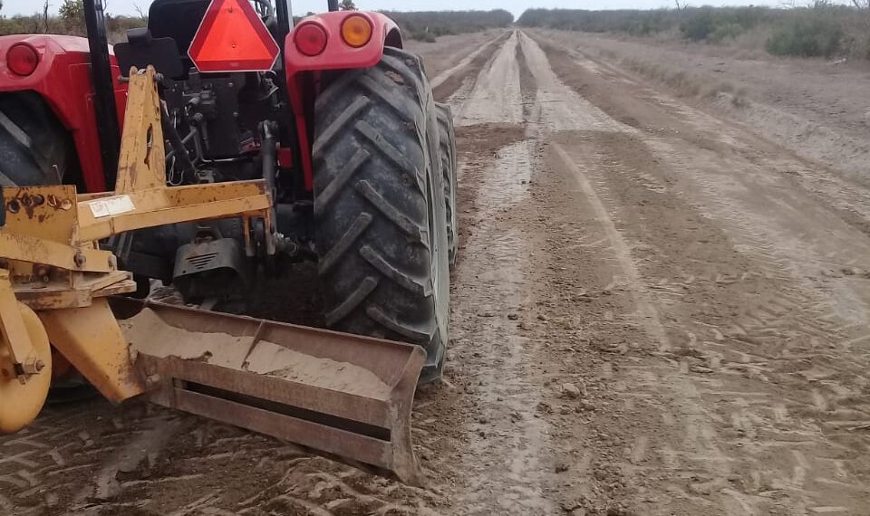 La comuna de Chilca Juliana trabaja en la reparación de caminos