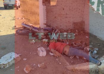 Violento accidente tuvo un motocicleta en el Pje Santa Ana Dpto. Quebracho