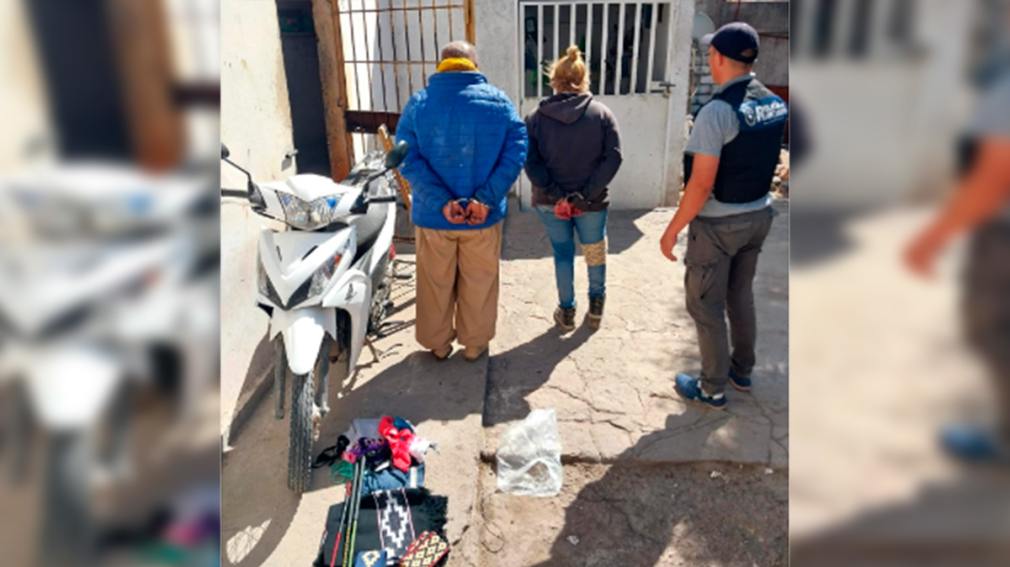 La policía de la provincia recuperó una moto robada en Los Telares