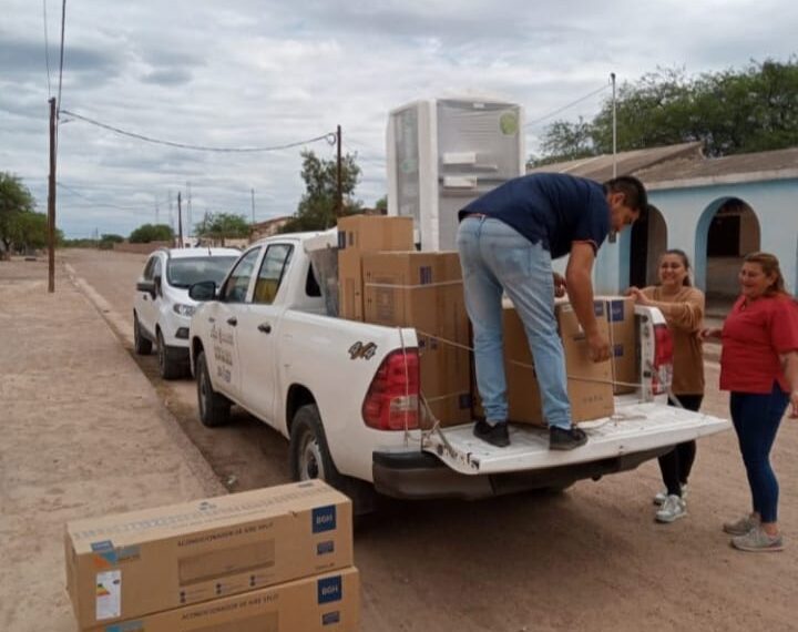 Posta sanitaria de chilca juliana recibió equipamientos