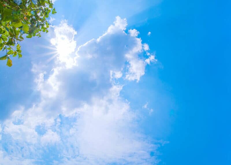 Se espera un lunes con cielo algo a parcialmente nublado y vientos del noreste, con ráfagas y 31º de maxima