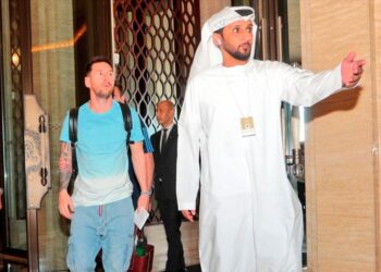 Messi se sumó a la Selección Argentina en Emiratos para el Mundial Qatar 2022