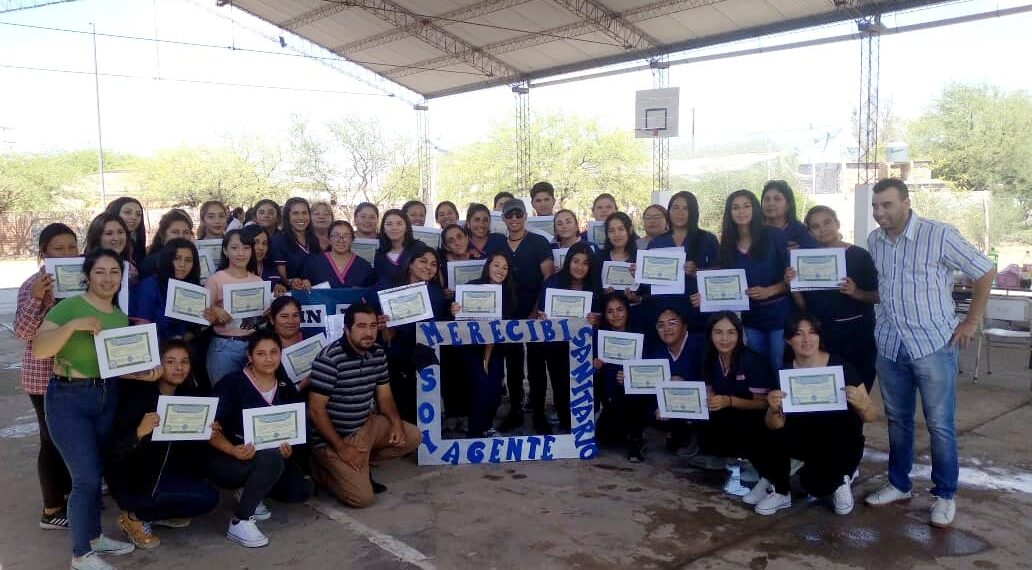 Villa Salavina: más de 80 jóvenes recibieron la capacitación en agente sanitario, paramédico y auxiliar en preceptor