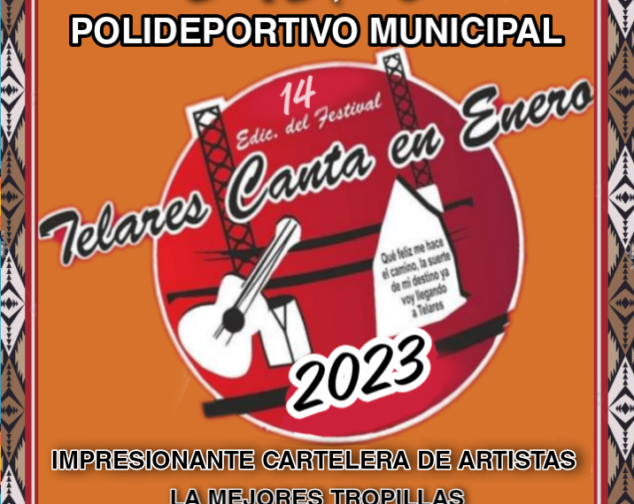 TELARESWEB te lleva al Festival Telares Canta enero 2023
