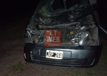 Dos personas resultaron ilesas luego de colisionar con su automóvil un yeguarizo en la Ruta 92