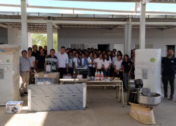 El agrupamiento N° 86.166 de Varas Cuchuna Dpto. Salavina recibió del Programa provincial ESCUELA ESCALA METAS importantes herramientas
