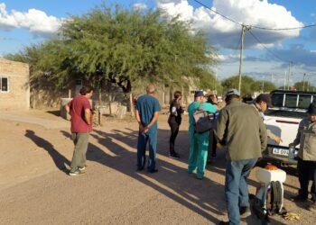 Los Telares: realizaron acciones de bloqueo y fumigación para prevenir la propagación del dengue