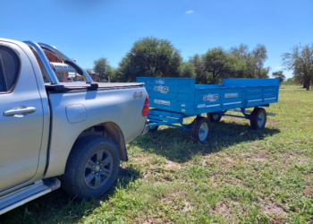 La Municipalidad de Los Telares suma un acoplado al parque de herramientas