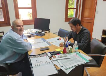 La Comisión municipal de Villa Salavina firmó importantes convenios para obras públicas