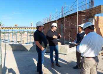 Importante avance de las obras en ejecución en Los Telares