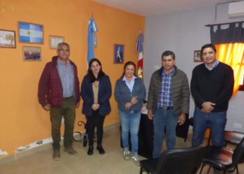 La Intendente Nora Roldán se reunión con el presidente de Recursos Hídricos Ing. Montero