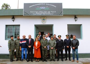 Villa Ojo de Agua: inauguran la sede de Gendarmería Nacional