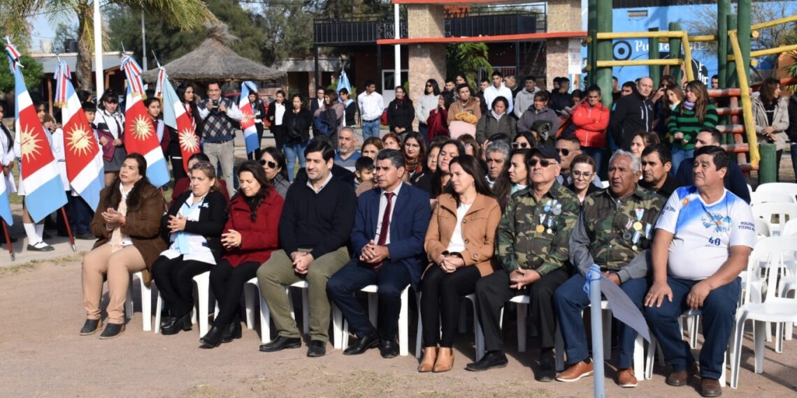En Los Telares se llevó a cabo el acto del día de la Reafirmación de los Derechos sobre las Islas Malvinas