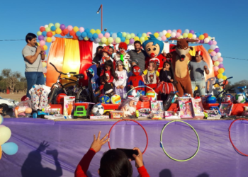 La Comisión municipal de Chilca Juliana realizó los festejos por el dia del niño
