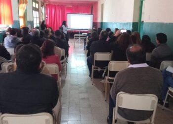 Se lleva a cabo capacitación en la Escuela de Cerrillos N° 734 con docentes de todo el Dpto Salavina y el I.F.D. N° 22