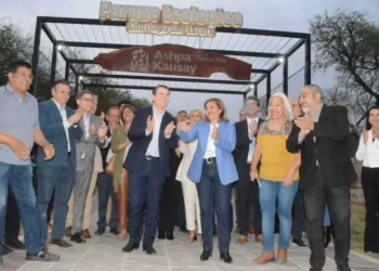 El gobernador y la intendente inauguraron el Parque Ecológico y Reserva Nativa Urbana Ashpa Kausay
