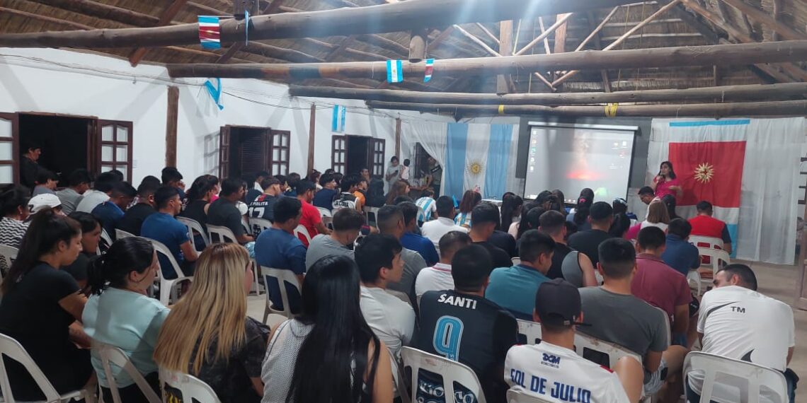 La Municipalidad de Los Telares realizó un encuentro cultural y deportivo en el marco de los 40 años de democracia argentina