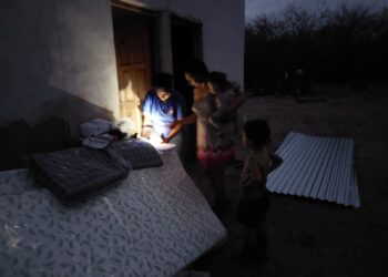 La Municipalidad de Los Telares asistió a familias afectadas por el temporal