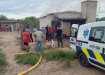Conmoción en Laprida: murió un nene de 4 años en su habitación al incendiarse