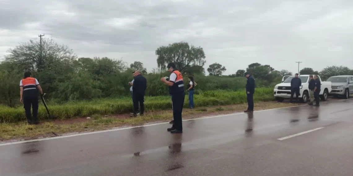 Hallan un hombre sin vida a la vera de Ruta 9 en Ojo de Agua